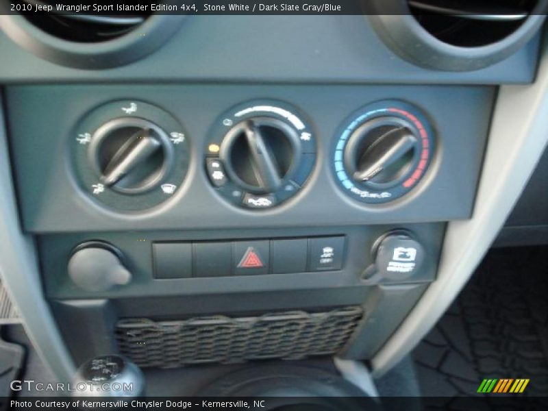 Stone White / Dark Slate Gray/Blue 2010 Jeep Wrangler Sport Islander Edition 4x4