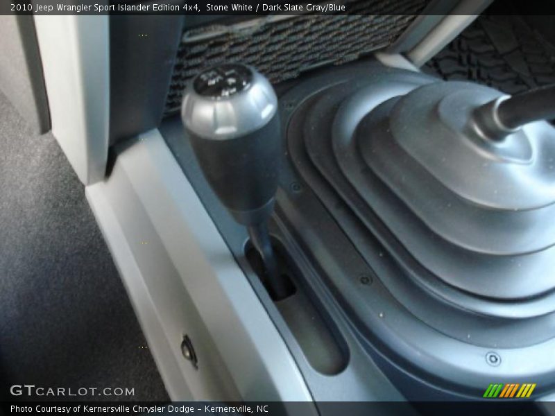 Stone White / Dark Slate Gray/Blue 2010 Jeep Wrangler Sport Islander Edition 4x4