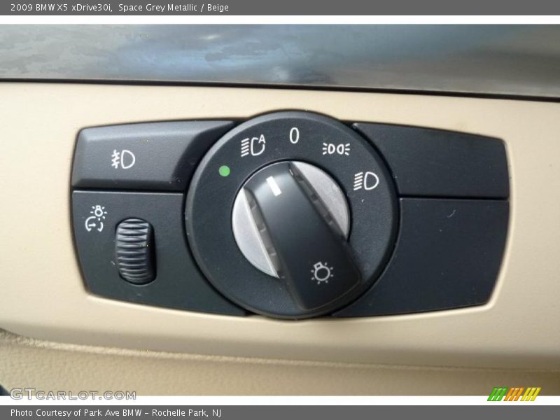 Space Grey Metallic / Beige 2009 BMW X5 xDrive30i