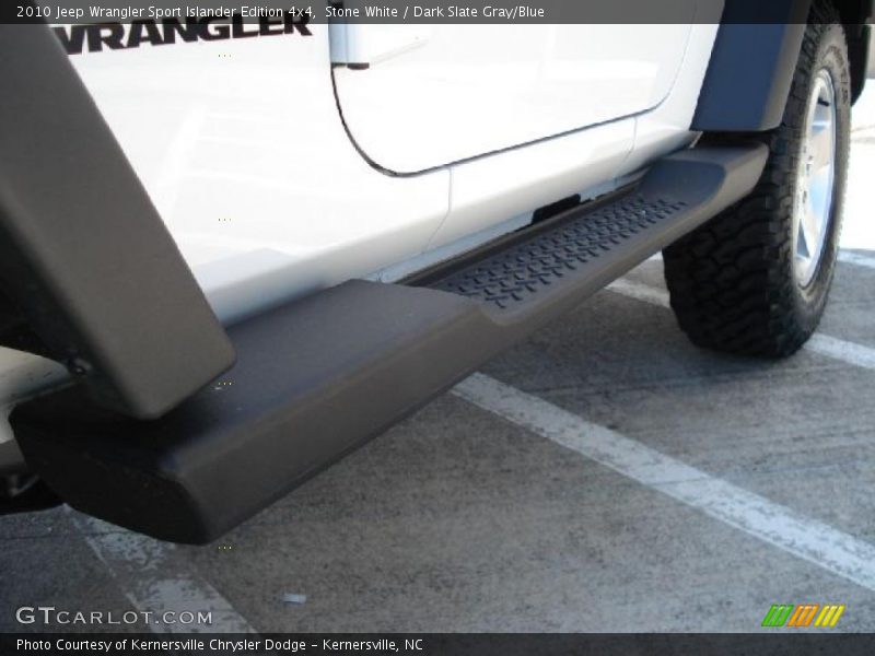 Stone White / Dark Slate Gray/Blue 2010 Jeep Wrangler Sport Islander Edition 4x4