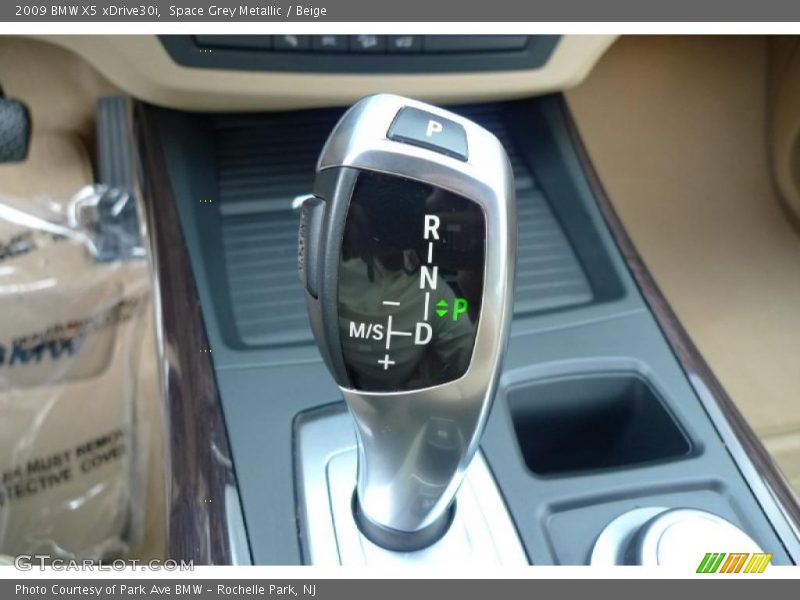 Space Grey Metallic / Beige 2009 BMW X5 xDrive30i