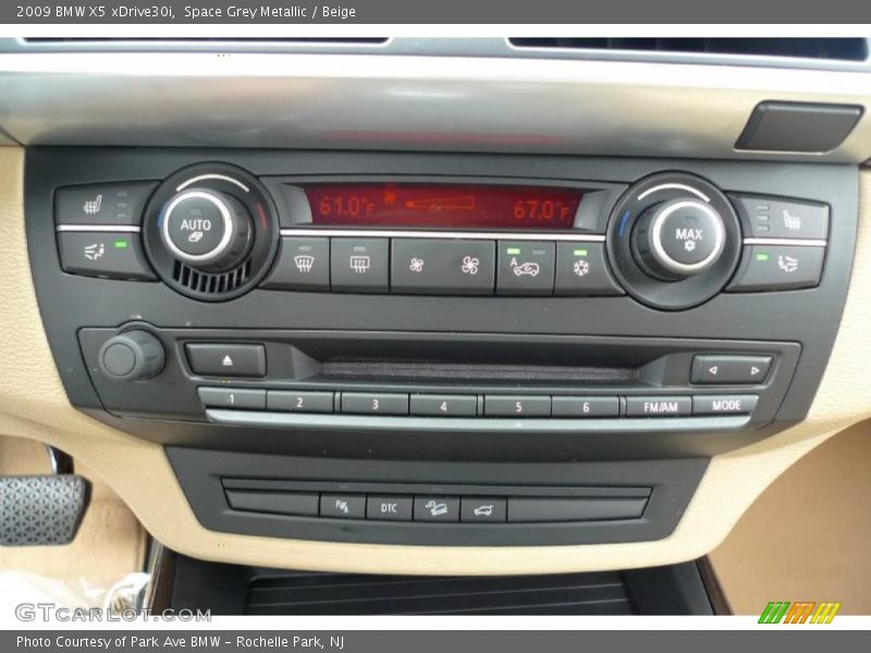 Space Grey Metallic / Beige 2009 BMW X5 xDrive30i