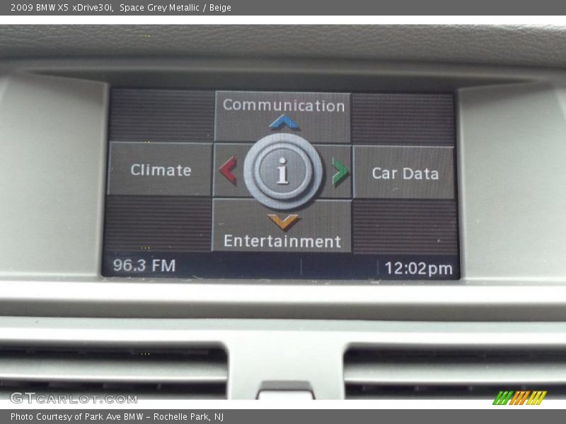 Space Grey Metallic / Beige 2009 BMW X5 xDrive30i