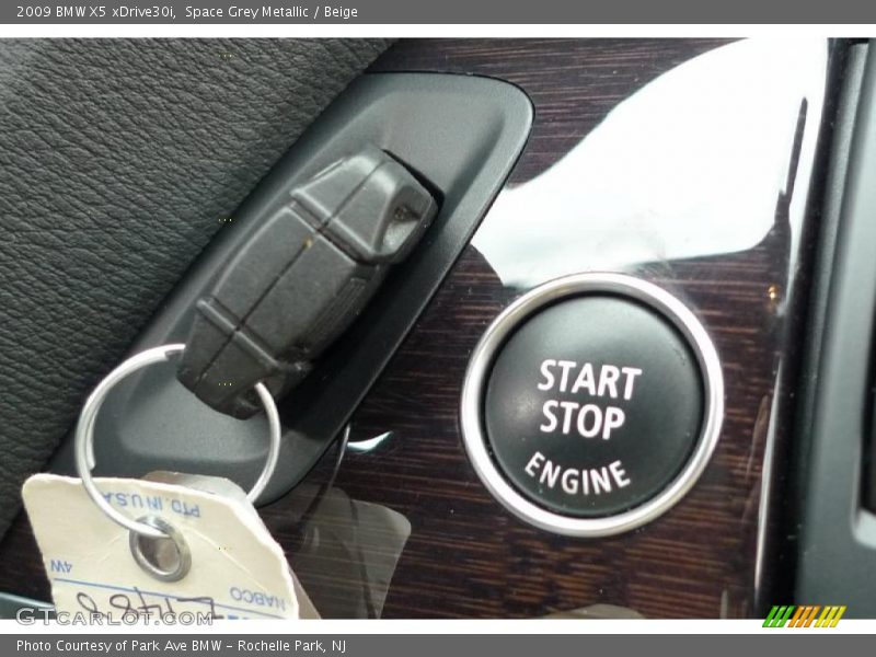 Space Grey Metallic / Beige 2009 BMW X5 xDrive30i