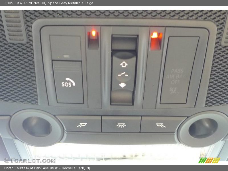 Space Grey Metallic / Beige 2009 BMW X5 xDrive30i