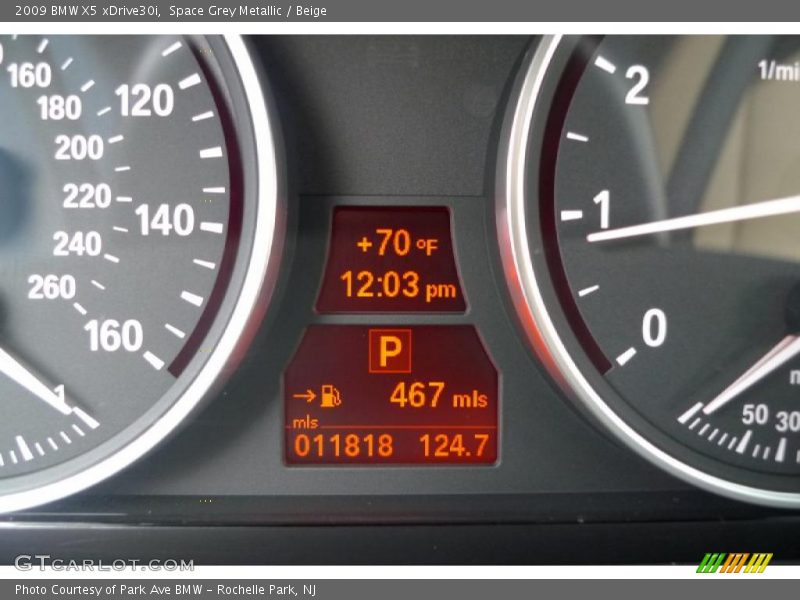 Space Grey Metallic / Beige 2009 BMW X5 xDrive30i