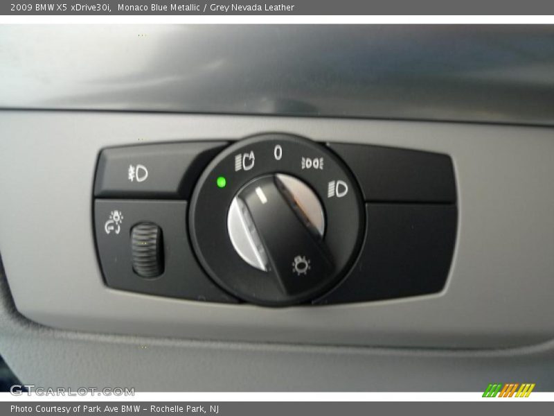 Monaco Blue Metallic / Grey Nevada Leather 2009 BMW X5 xDrive30i