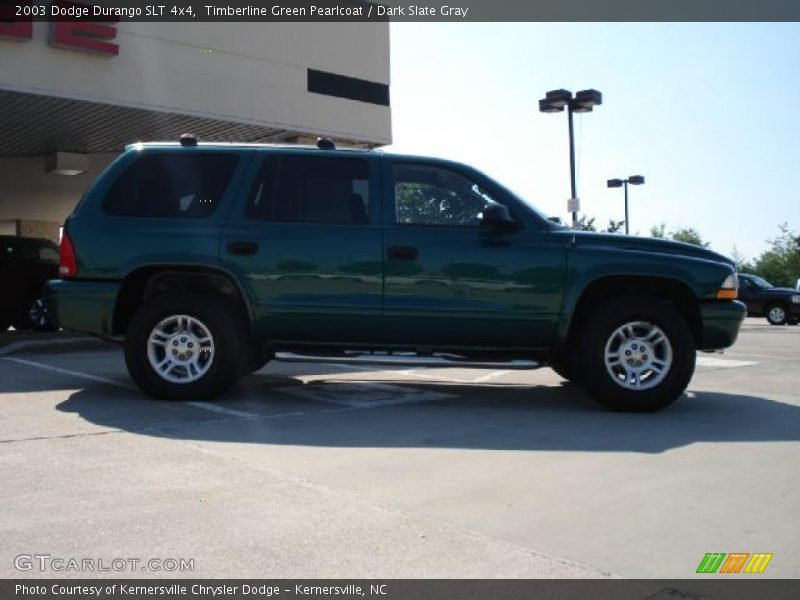 Timberline Green Pearlcoat / Dark Slate Gray 2003 Dodge Durango SLT 4x4