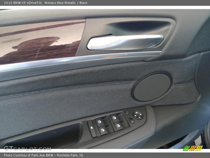 Monaco Blue Metallic / Black 2010 BMW X6 xDrive50i