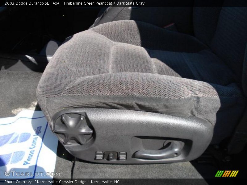 Timberline Green Pearlcoat / Dark Slate Gray 2003 Dodge Durango SLT 4x4