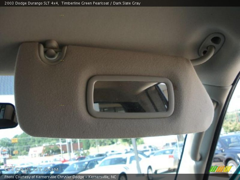 Timberline Green Pearlcoat / Dark Slate Gray 2003 Dodge Durango SLT 4x4