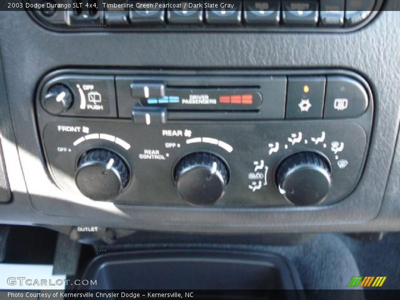 Timberline Green Pearlcoat / Dark Slate Gray 2003 Dodge Durango SLT 4x4
