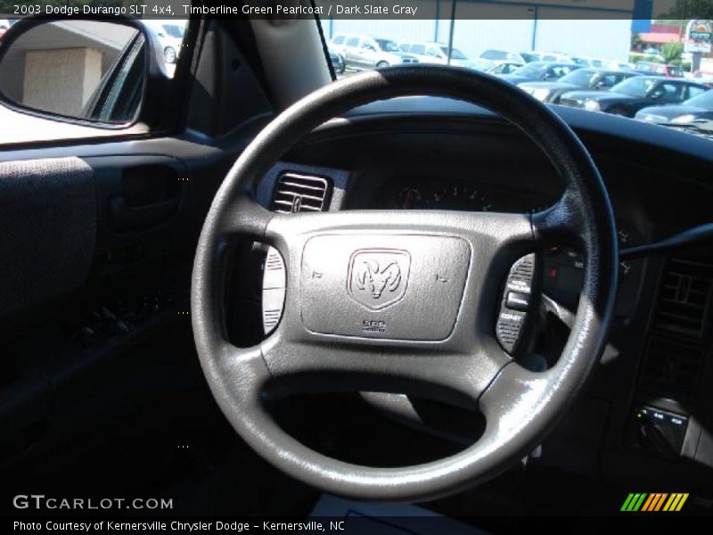 Timberline Green Pearlcoat / Dark Slate Gray 2003 Dodge Durango SLT 4x4