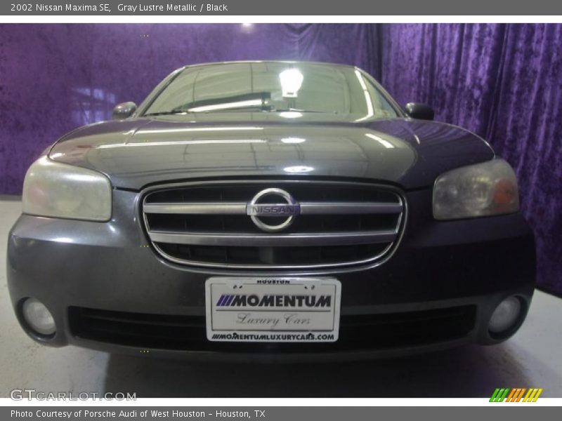Gray Lustre Metallic / Black 2002 Nissan Maxima SE
