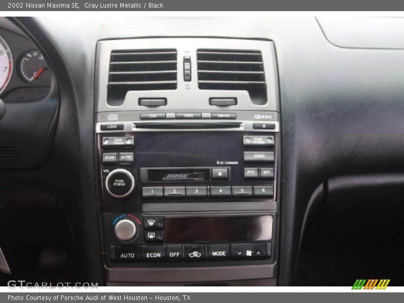 Gray Lustre Metallic / Black 2002 Nissan Maxima SE