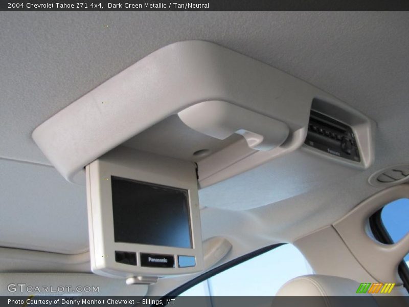 Dark Green Metallic / Tan/Neutral 2004 Chevrolet Tahoe Z71 4x4