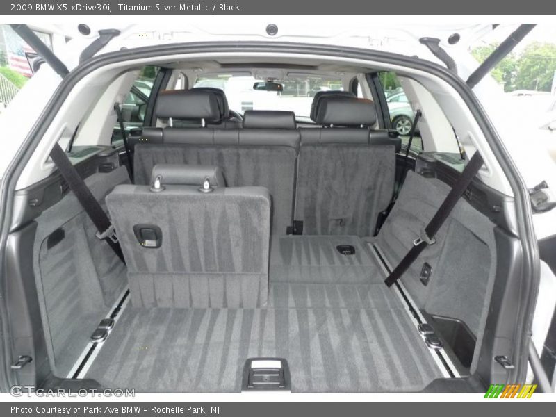 Titanium Silver Metallic / Black 2009 BMW X5 xDrive30i