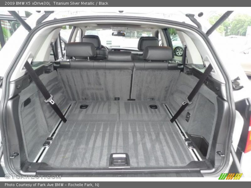 Titanium Silver Metallic / Black 2009 BMW X5 xDrive30i