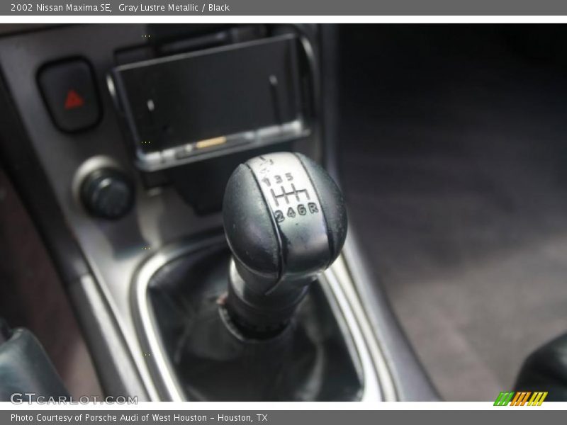 Gray Lustre Metallic / Black 2002 Nissan Maxima SE