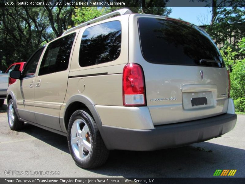 Sedona Beige Metallic / Cashmere 2005 Pontiac Montana SV6 FWD