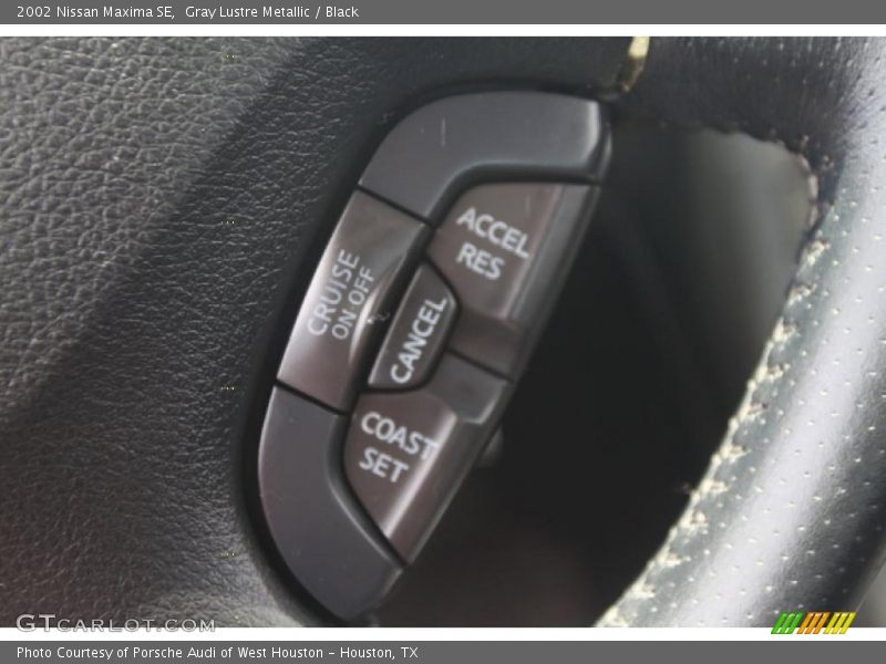 Gray Lustre Metallic / Black 2002 Nissan Maxima SE