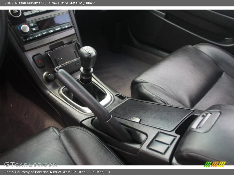 Gray Lustre Metallic / Black 2002 Nissan Maxima SE