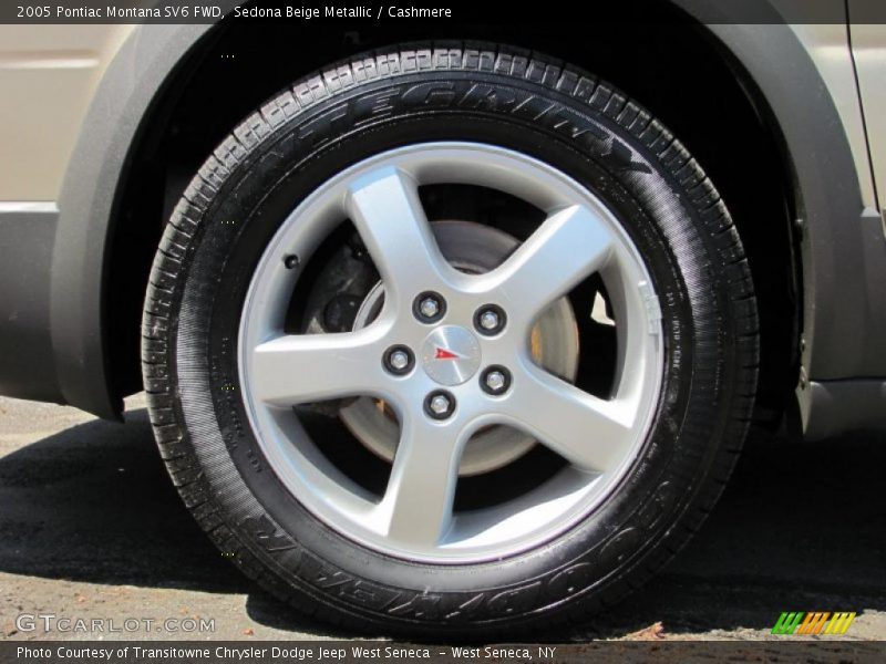 Sedona Beige Metallic / Cashmere 2005 Pontiac Montana SV6 FWD