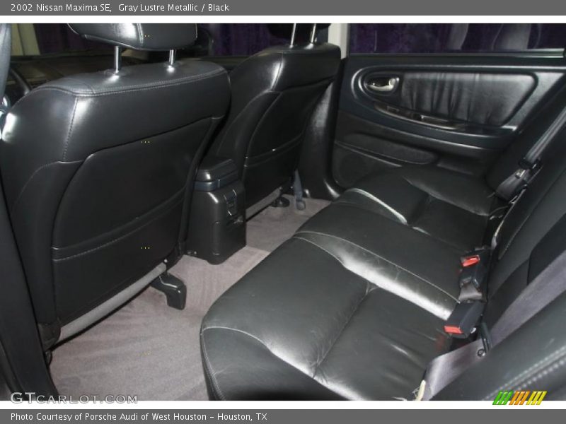 Gray Lustre Metallic / Black 2002 Nissan Maxima SE