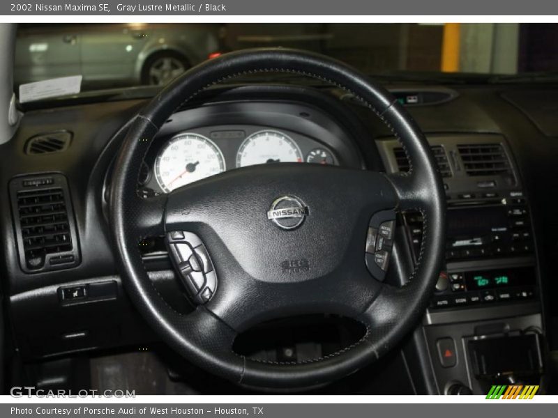 Gray Lustre Metallic / Black 2002 Nissan Maxima SE