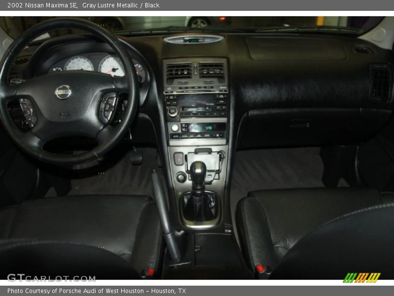 Gray Lustre Metallic / Black 2002 Nissan Maxima SE