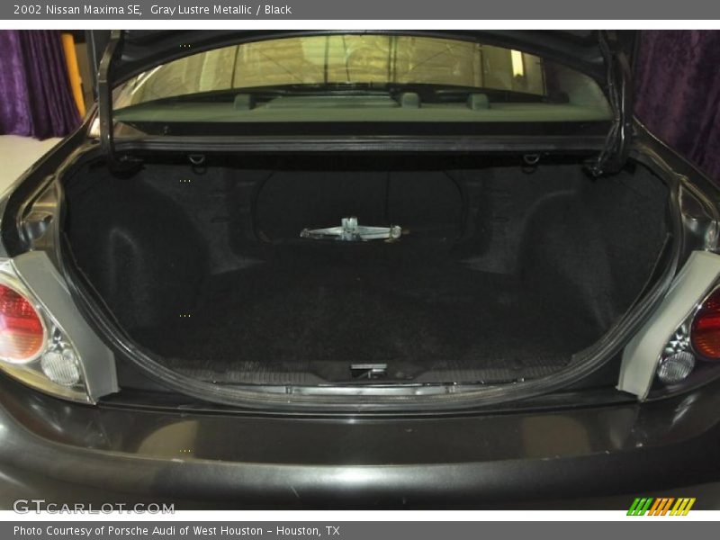 Gray Lustre Metallic / Black 2002 Nissan Maxima SE