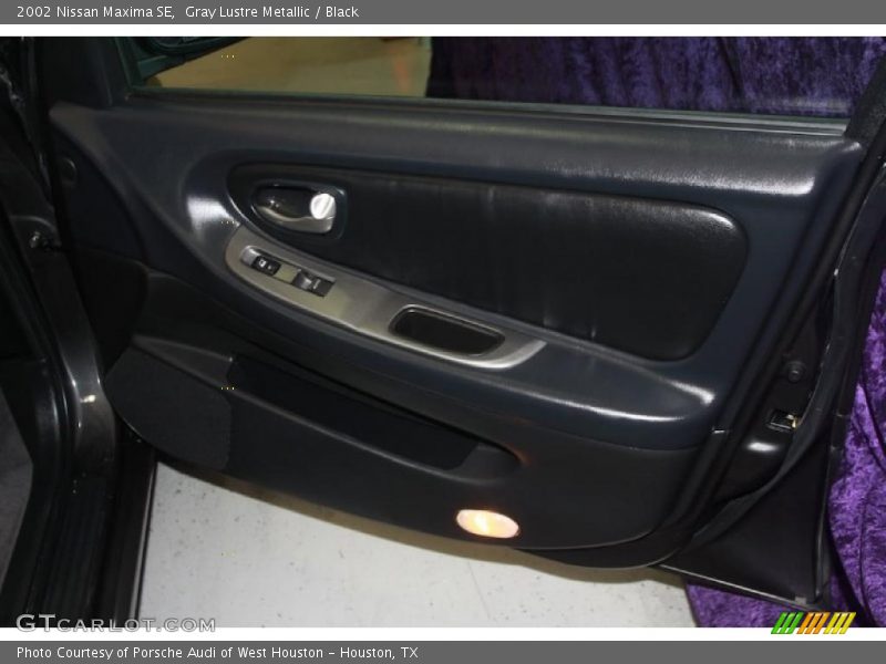 Gray Lustre Metallic / Black 2002 Nissan Maxima SE
