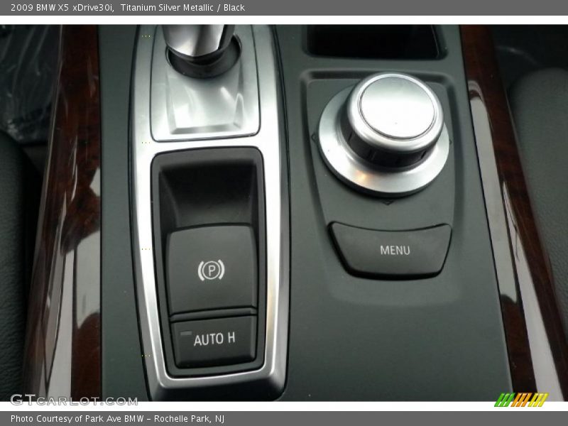 Titanium Silver Metallic / Black 2009 BMW X5 xDrive30i