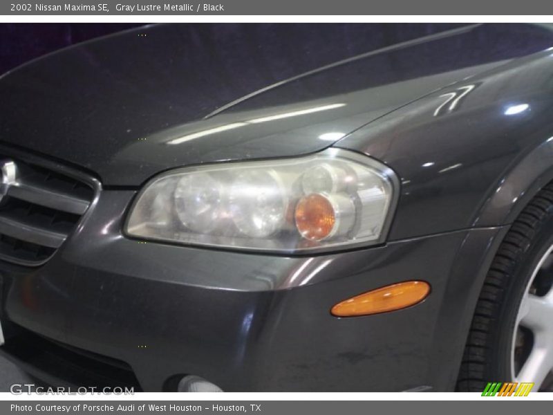 Gray Lustre Metallic / Black 2002 Nissan Maxima SE