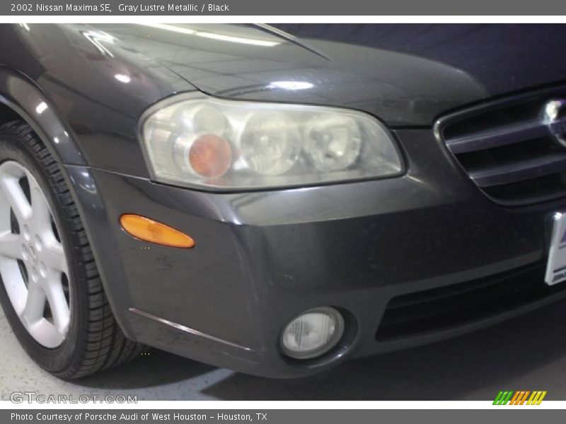 Gray Lustre Metallic / Black 2002 Nissan Maxima SE