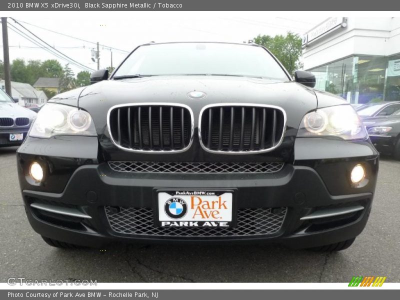 Black Sapphire Metallic / Tobacco 2010 BMW X5 xDrive30i