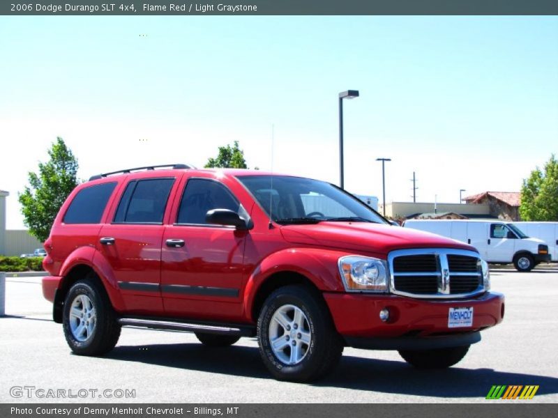 Flame Red / Light Graystone 2006 Dodge Durango SLT 4x4