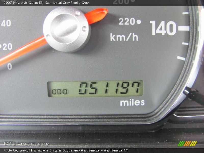 Satin Mesai Gray Pearl / Gray 2007 Mitsubishi Galant ES