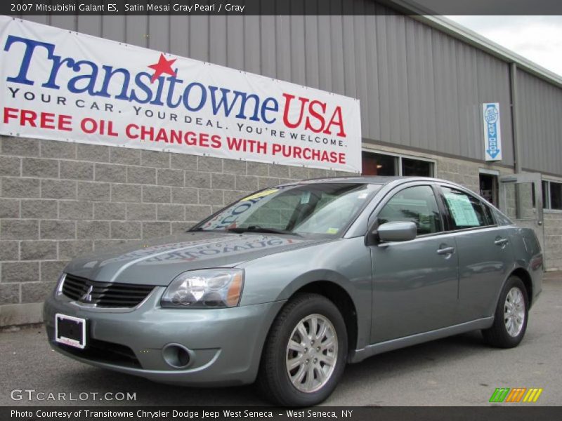 Satin Mesai Gray Pearl / Gray 2007 Mitsubishi Galant ES