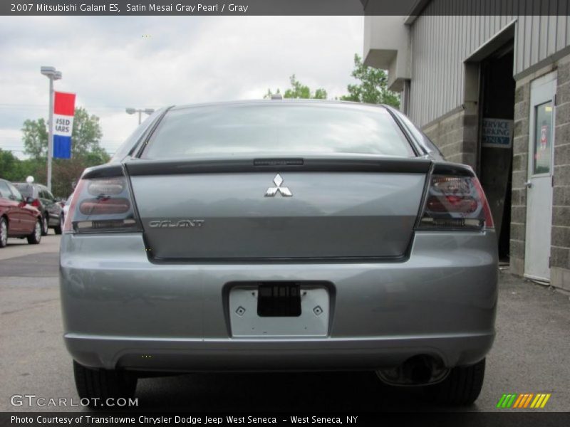 Satin Mesai Gray Pearl / Gray 2007 Mitsubishi Galant ES