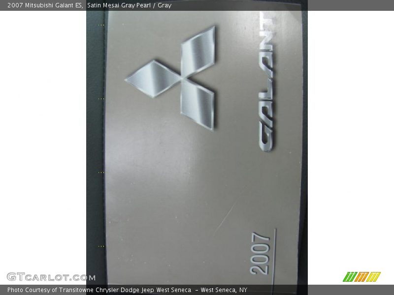 Satin Mesai Gray Pearl / Gray 2007 Mitsubishi Galant ES