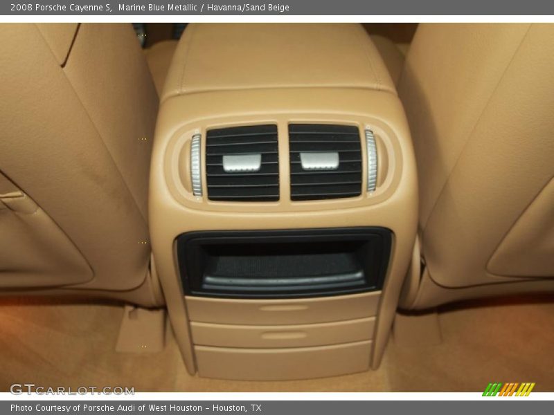 Marine Blue Metallic / Havanna/Sand Beige 2008 Porsche Cayenne S