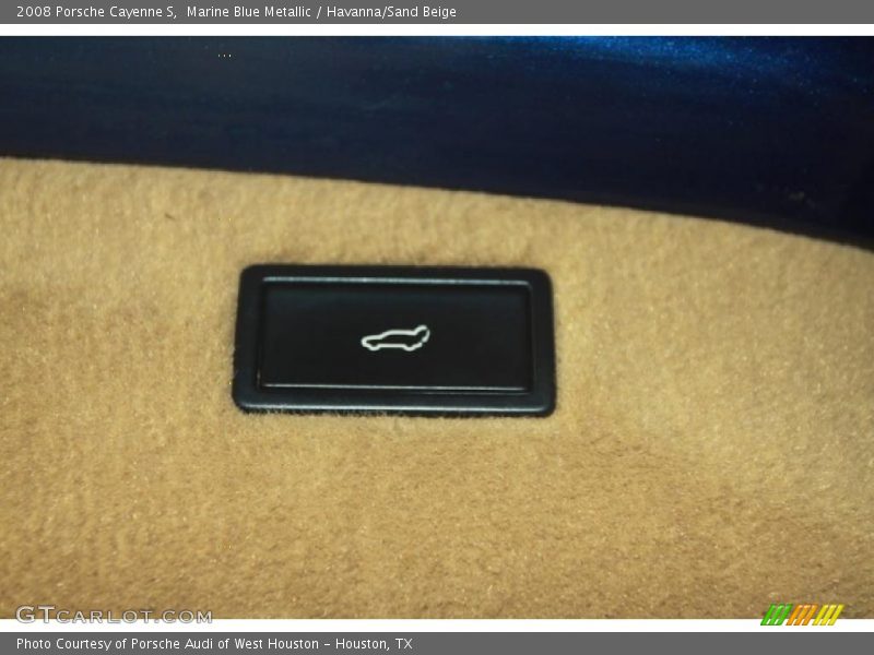 Marine Blue Metallic / Havanna/Sand Beige 2008 Porsche Cayenne S