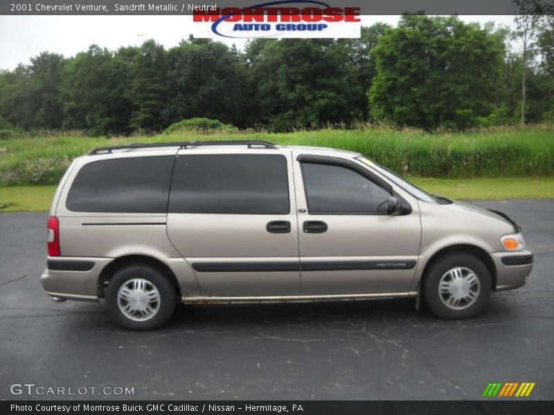 Sandrift Metallic / Neutral 2001 Chevrolet Venture