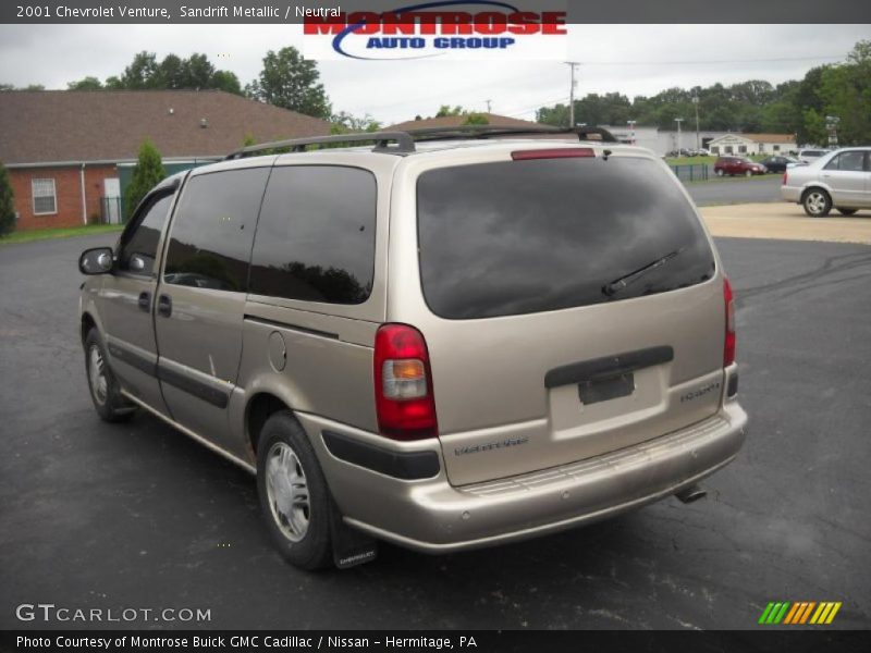 Sandrift Metallic / Neutral 2001 Chevrolet Venture