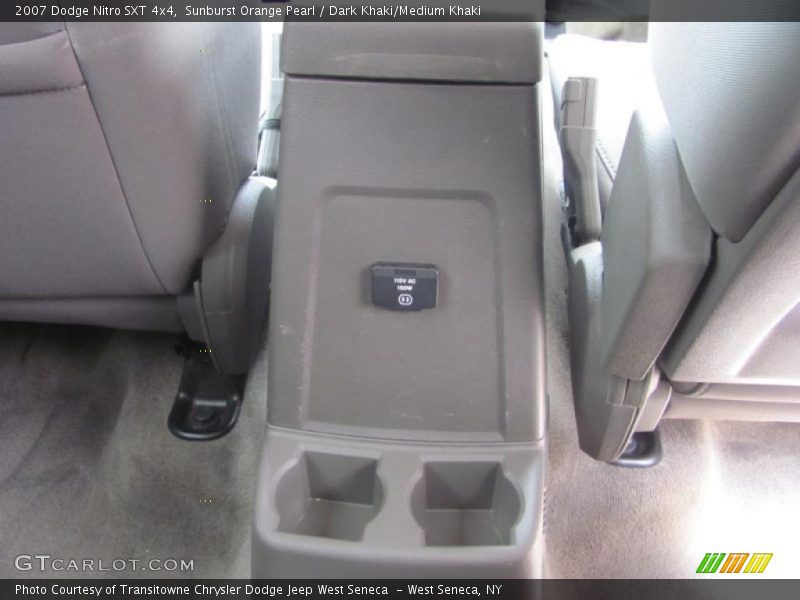Sunburst Orange Pearl / Dark Khaki/Medium Khaki 2007 Dodge Nitro SXT 4x4