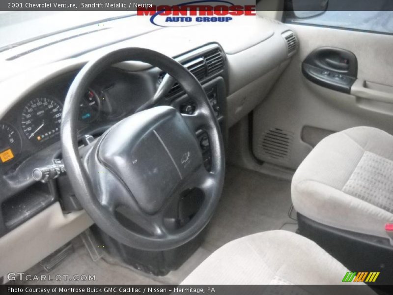 Sandrift Metallic / Neutral 2001 Chevrolet Venture