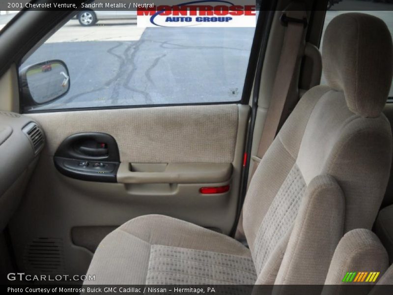 Sandrift Metallic / Neutral 2001 Chevrolet Venture
