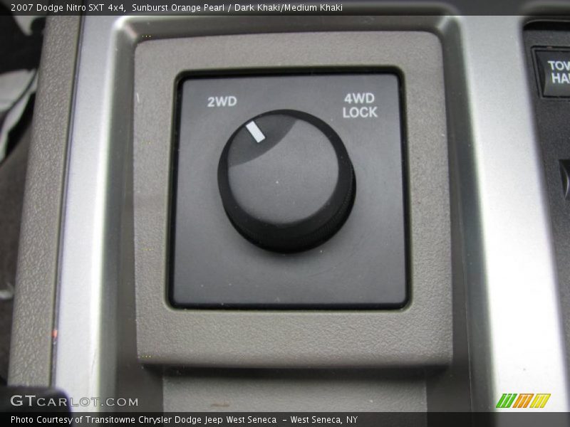 Sunburst Orange Pearl / Dark Khaki/Medium Khaki 2007 Dodge Nitro SXT 4x4