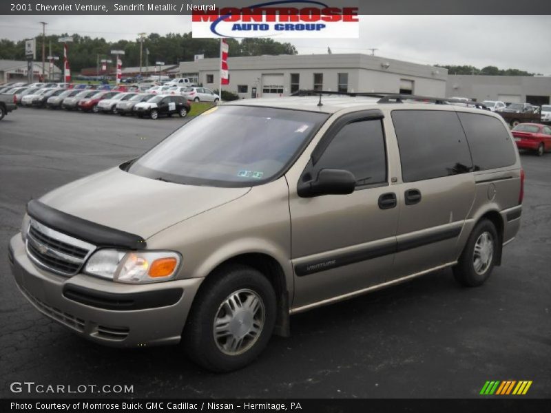 Sandrift Metallic / Neutral 2001 Chevrolet Venture